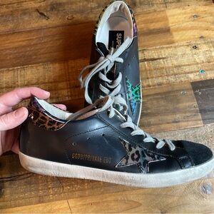 Golden Goose Black Sneakers Private EDT size 37